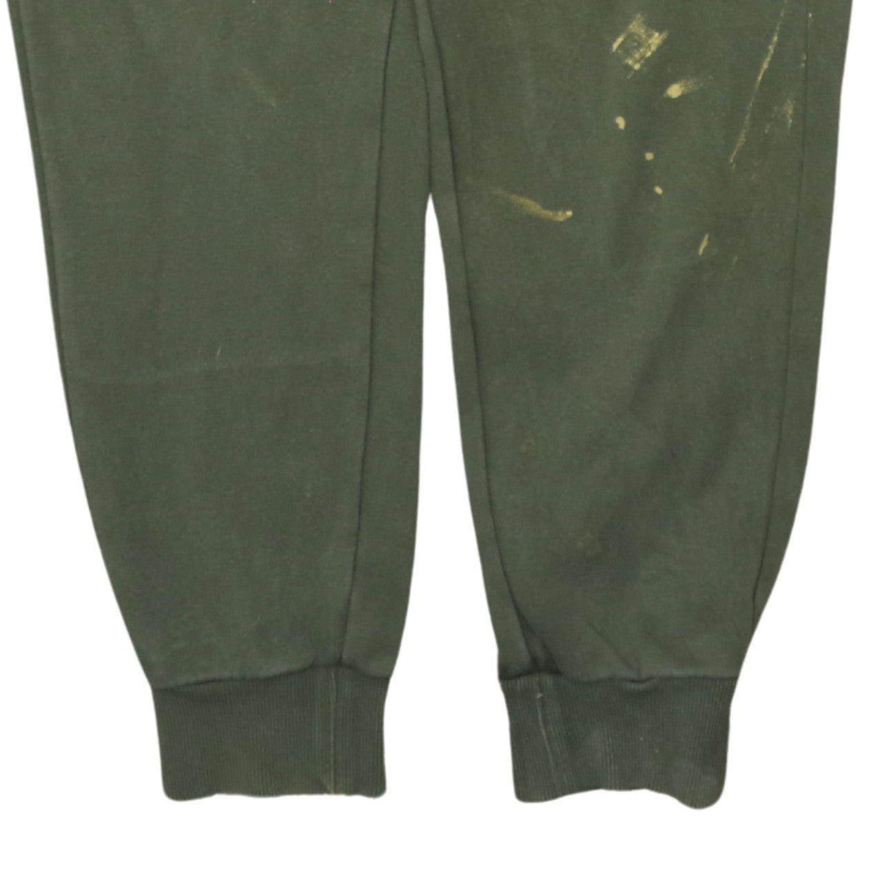 Puma Men's Green Jogger Sweatpants M Regular Fit Elastic Waist