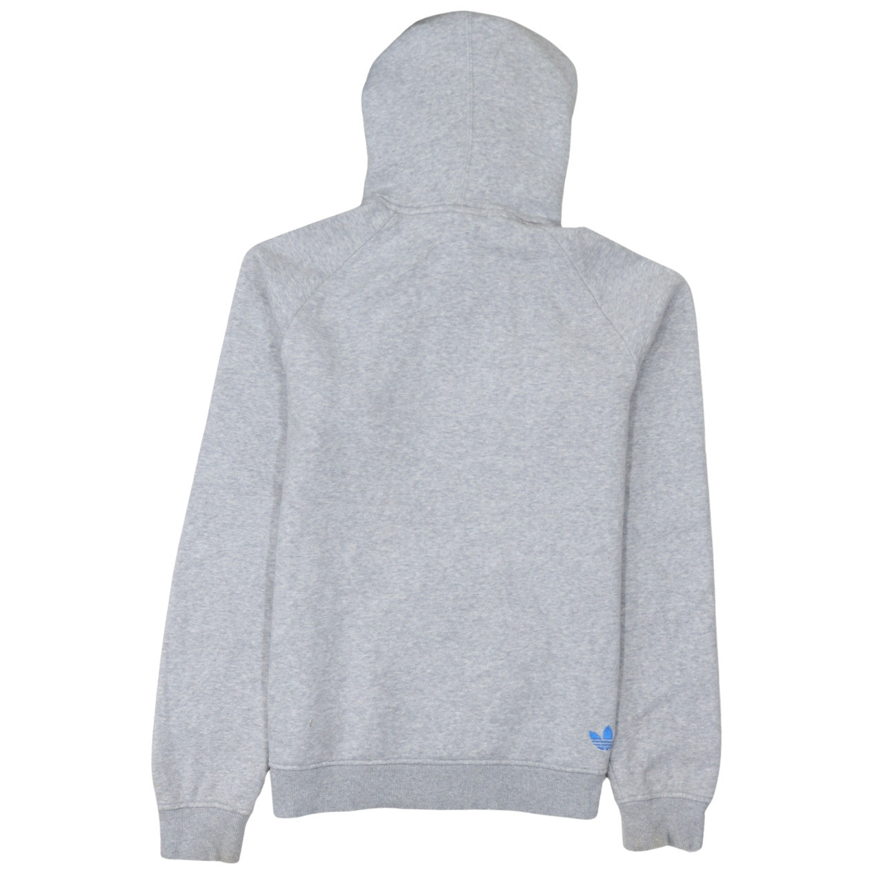 adidas Men's Grey Pullover Hoodie Medium Graphic Sportswear