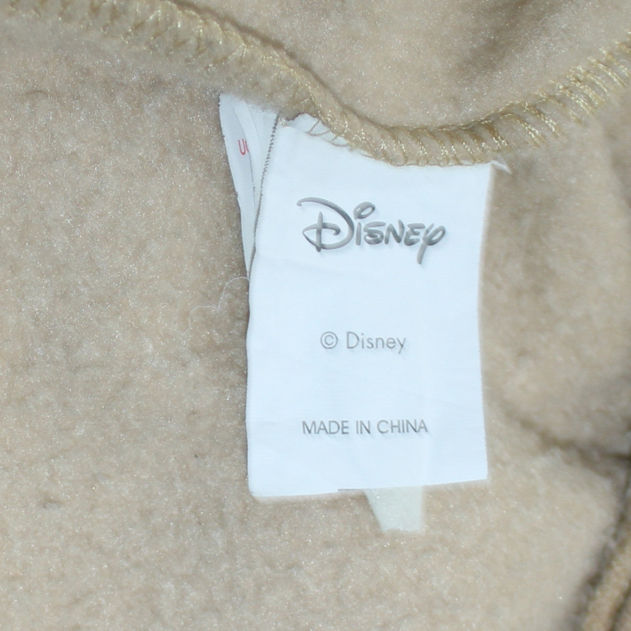 Disney Women Beige Winnie the Pooh Pullover Sweatshirt Size M