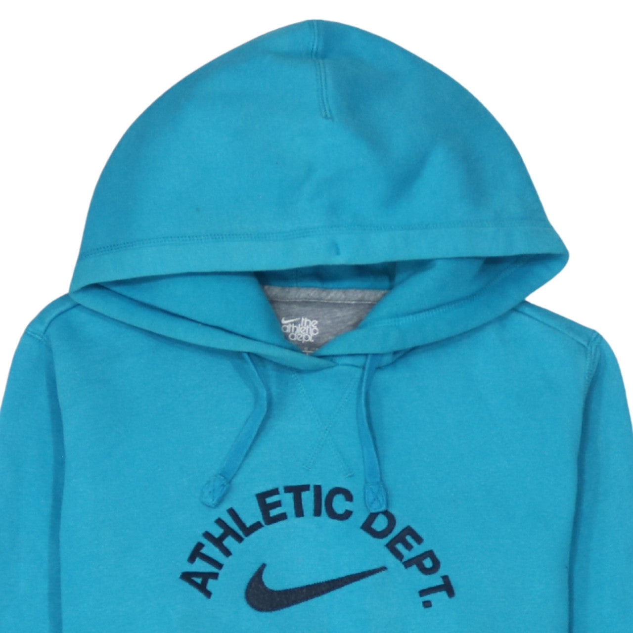 Nike Women's Blue Athletic Dept. Hoodie Size L 16/18 Pullover Sweatshirt