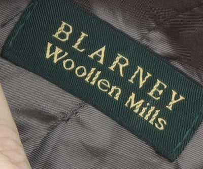 Blarney Woollen Mills Women's Grey Wool Blend Pea Coat Size 16
