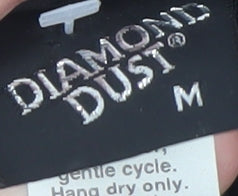Diamond Dust Womens Black Embroidered Western T-Shirt Size M