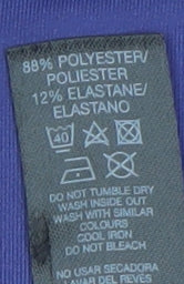 Dunnes Stores Women Purple XL Short Sleeve Stretch T-Shirt