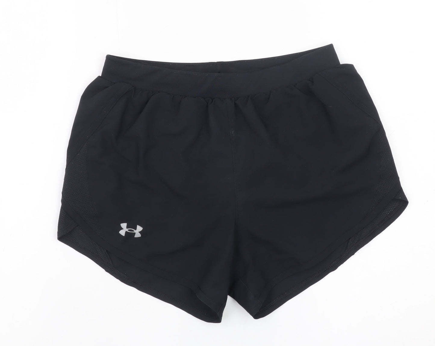 Under Armour Womens Black XS HeatGear Running Shorts