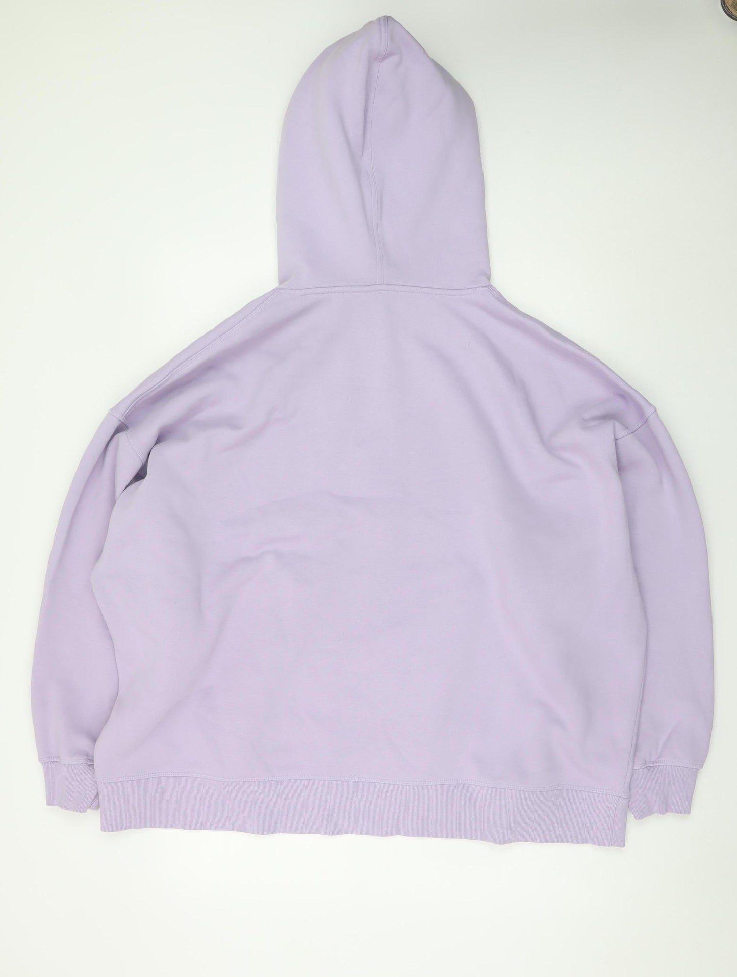 Marks and Spencer Mens Purple Pullover Hoodie Fleece XL