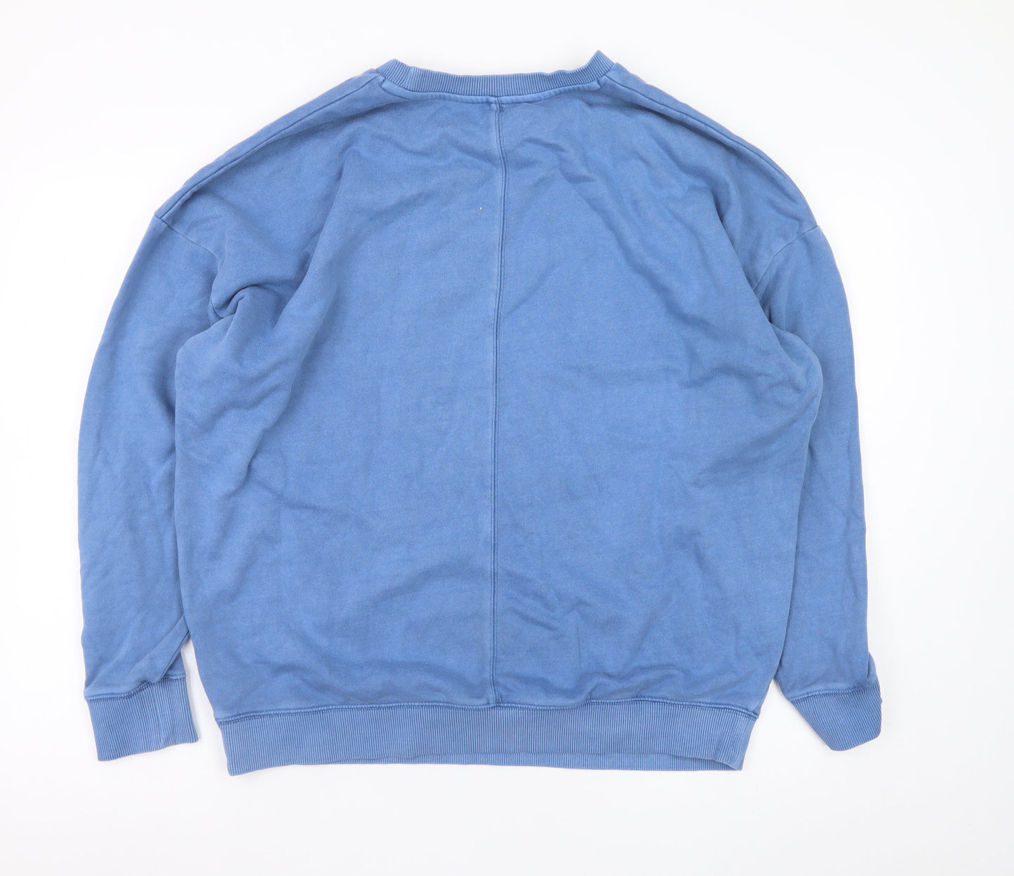 Marks and Spencer Men's Blue NYC Sweatshirt Small Crew Neck Pullover