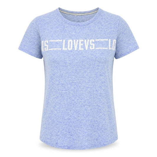 Victoria's Secret Women's Blue XS Basic Crew Neck Love T-Shirt