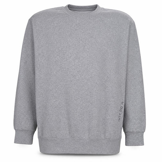 Nike Men's Grey Dri-FIT Pullover Sweatshirt M Sportswear