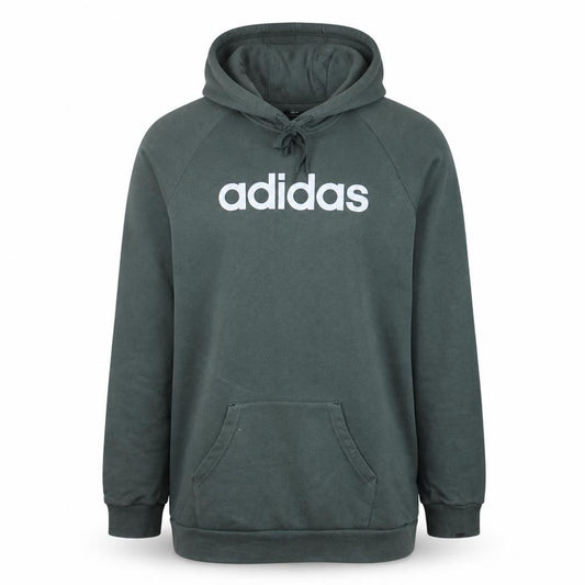Adidas Womens Black Pullover Hoodie Size 14 Long Sleeve Logo Print