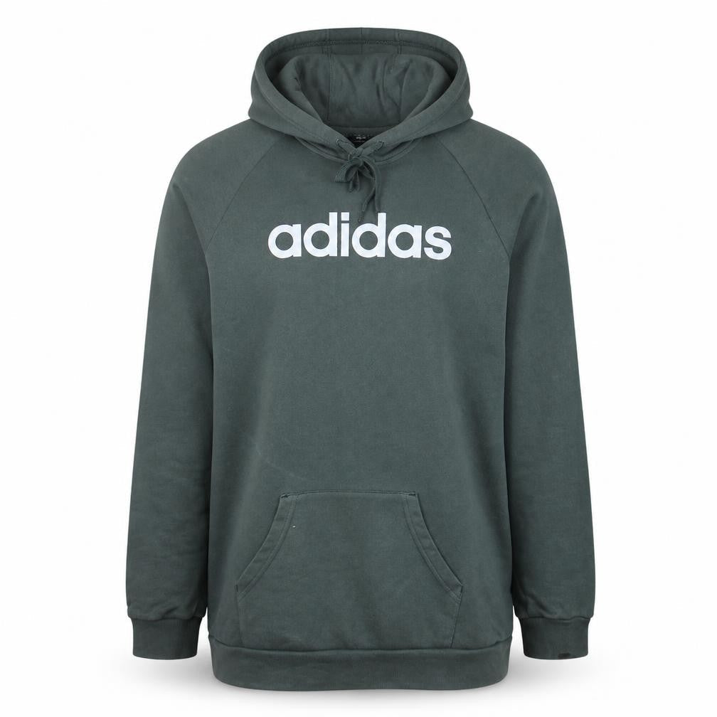 Adidas Womens Black Pullover Hoodie Size 14 Long Sleeve Logo Print