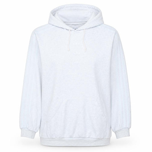 Adidas Women White Hoodie UK 12 Pullover Hooded Sweatshirt