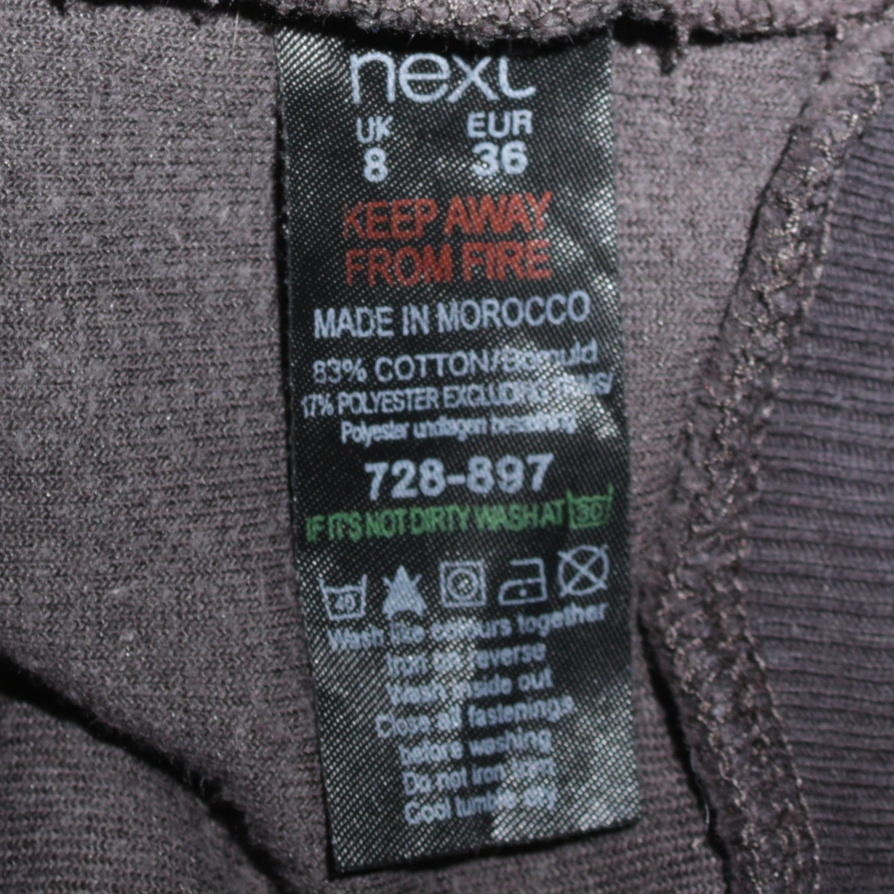 Next Women Black Velour Full Zip Hoodie UK 8 Embellished Detail