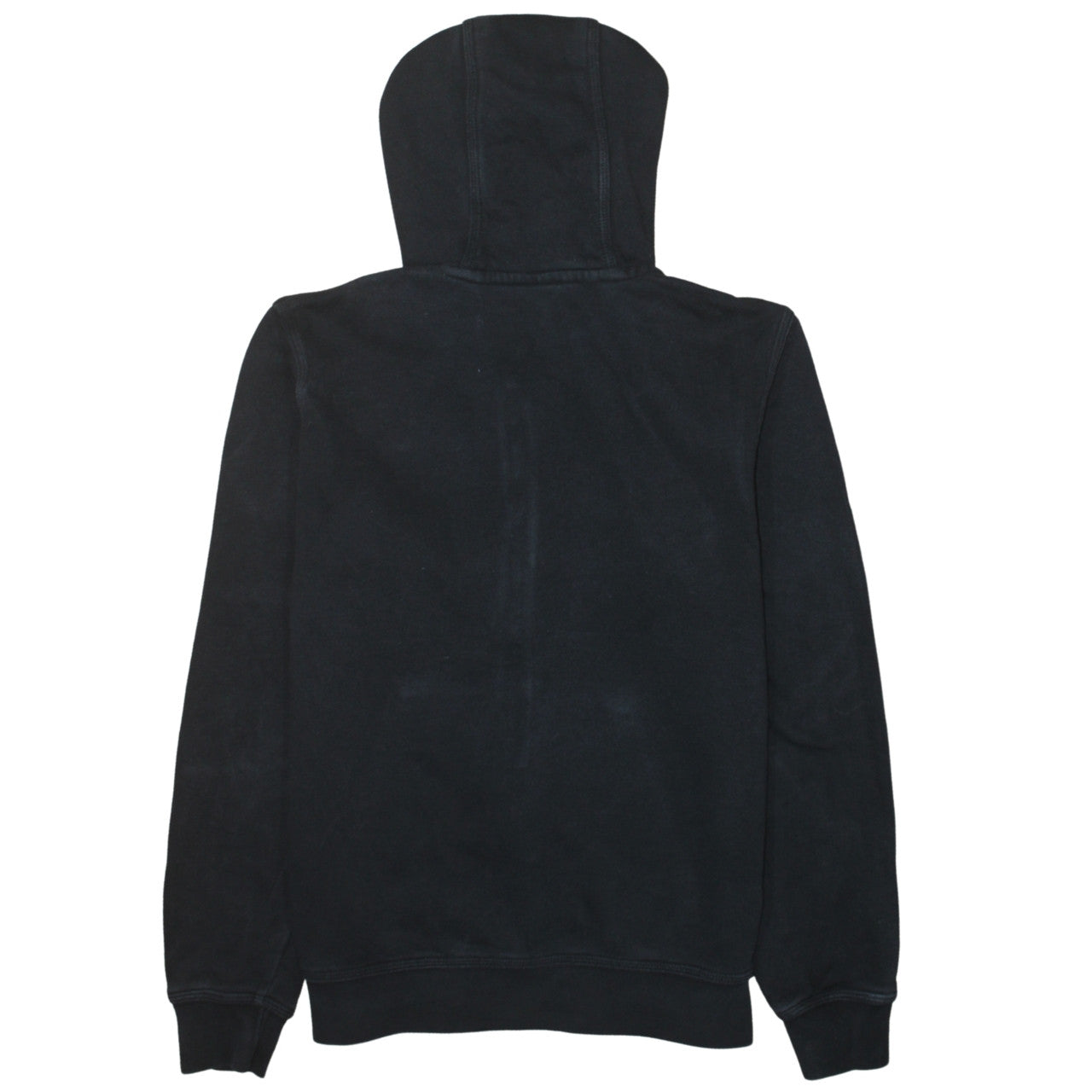 Nike Men's Black Full Zip Hoodie M Regular Fit Fleece Sweatshirt