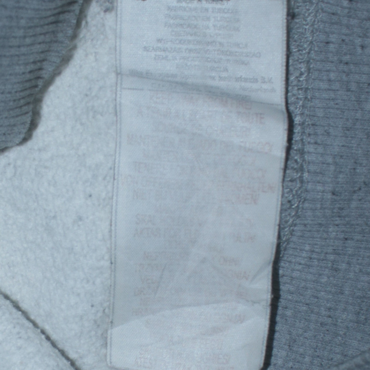Nike Air Women's Grey Full Zip Hoodie Size M Cotton Blend