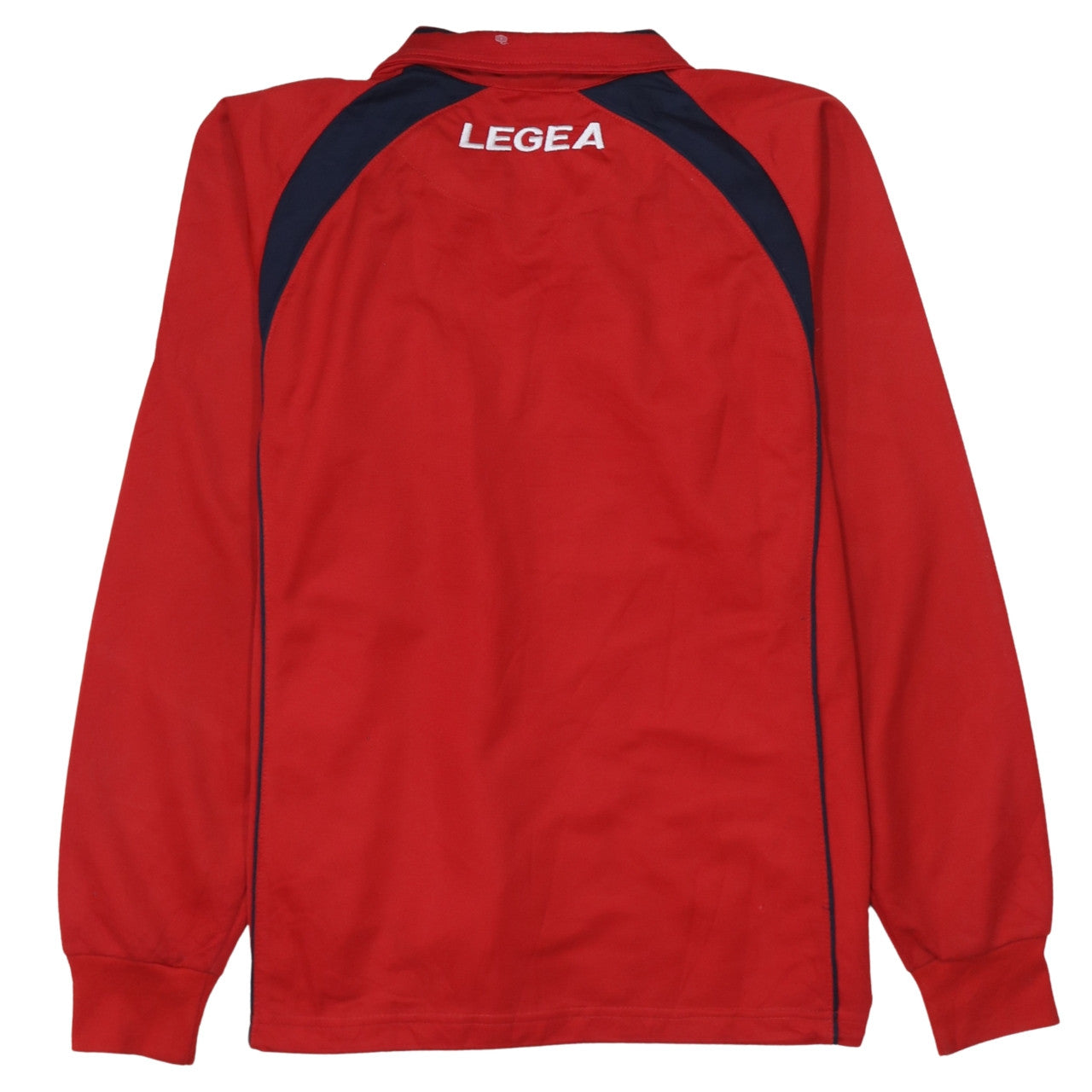 Legea Men's Red Volleyball Track Jacket Size S Full Zip Sportswear