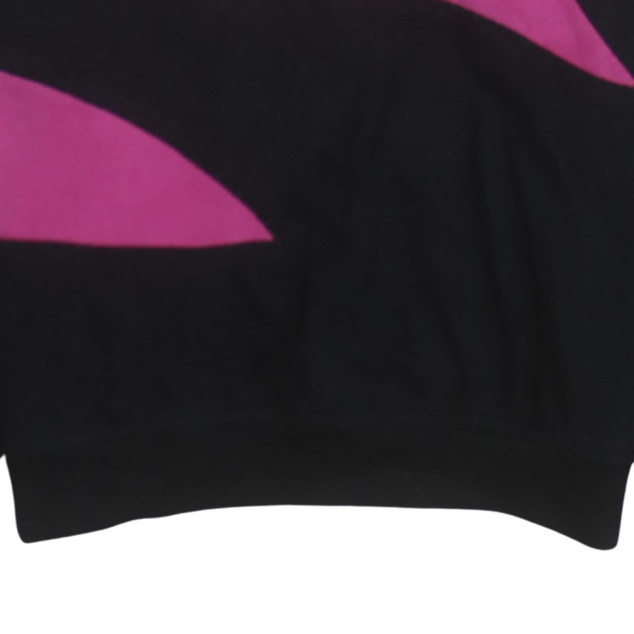 Puma Womens Pink & Black Pullover Hoodie Small Logo Fleece Sweatshirt