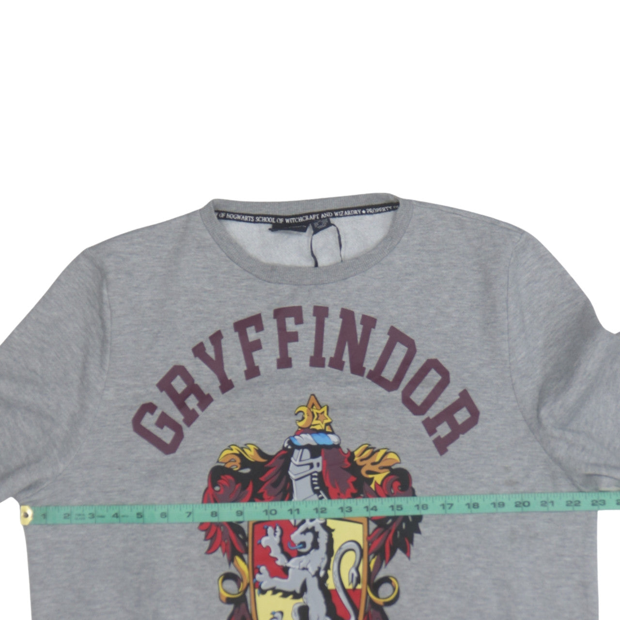 Primark Women’s Grey Gryffindor Sweatshirt L Harry Potter Crew Neck