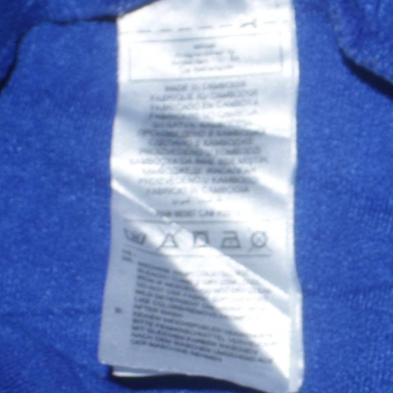 Adidas Boys Blue Full Zip Sweatshirt 13-14 Years Athletic Style