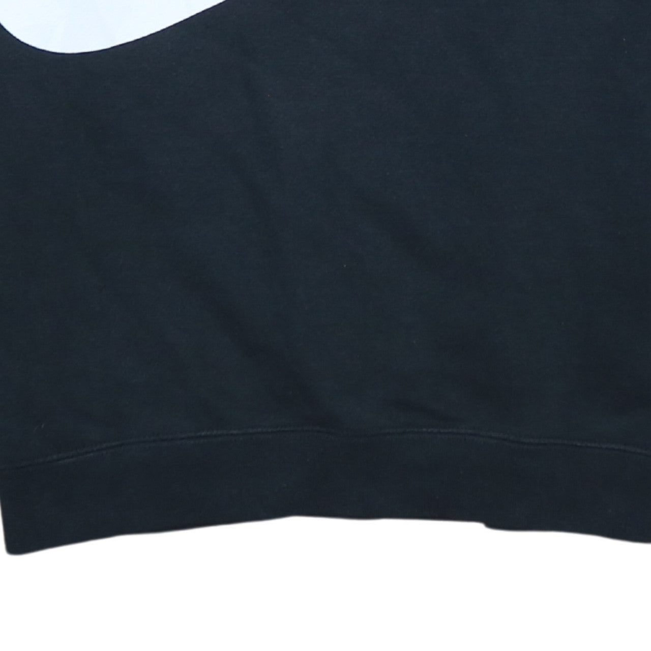 Nike Womens Black Small Pullover Sweatshirt with Logo Print