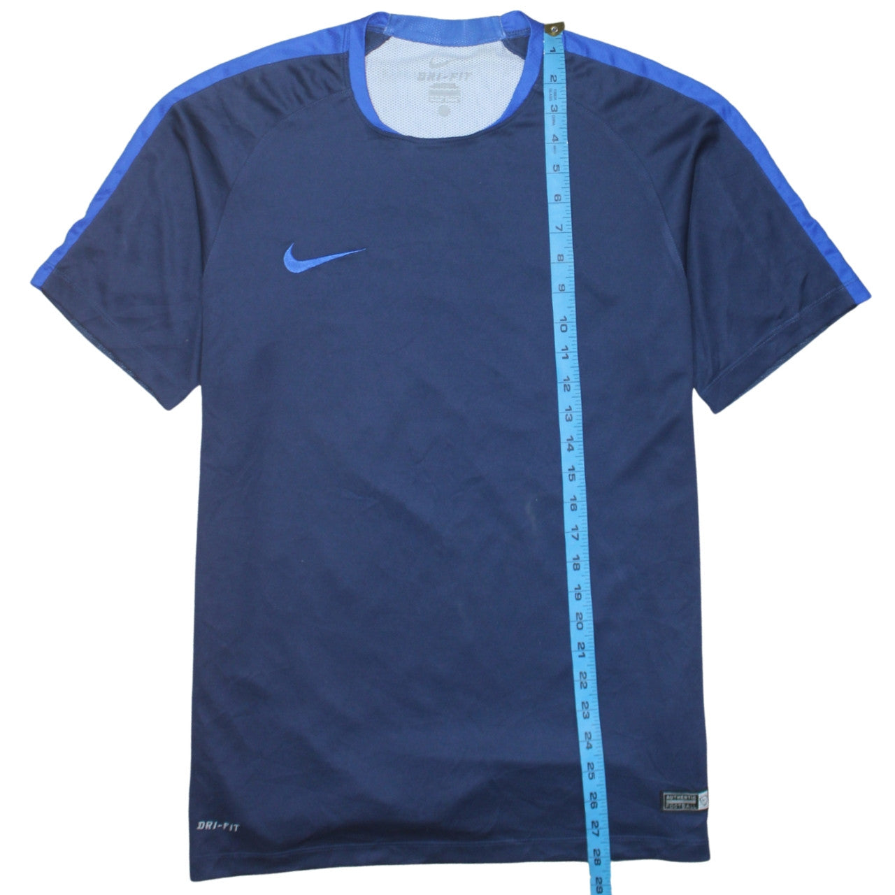 Nike Men’s Blue Dri-FIT Short Sleeve Running T-Shirt Size L