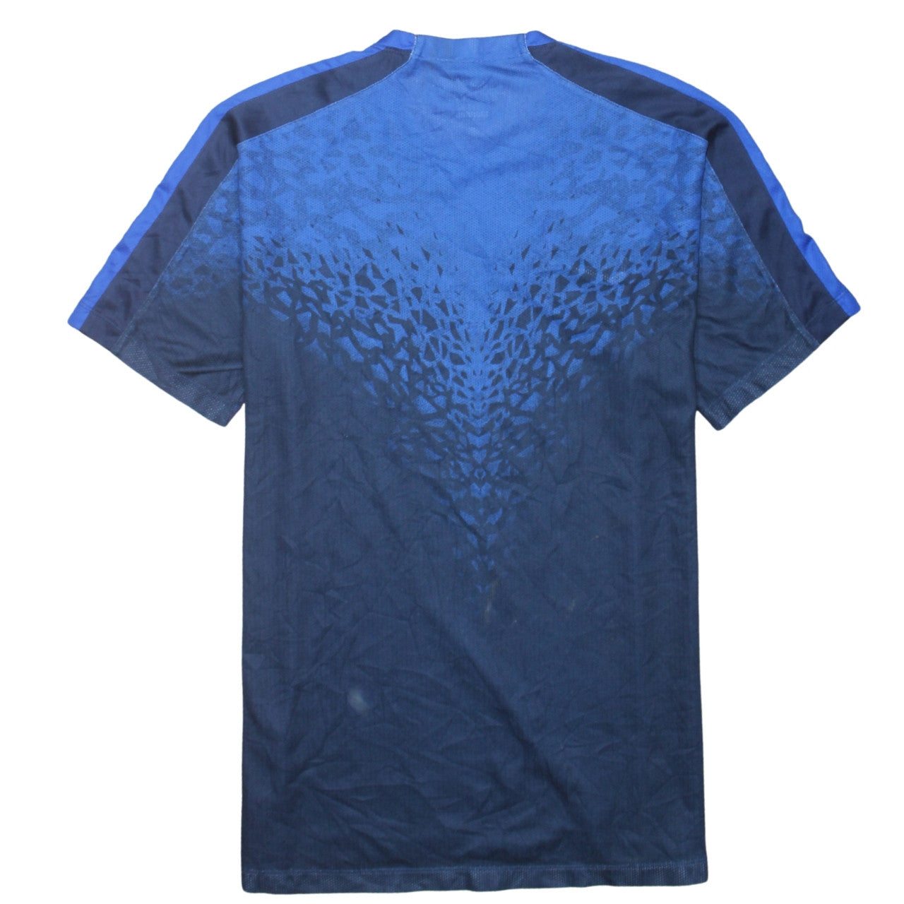 Nike Men’s Blue Dri-FIT Short Sleeve Running T-Shirt Size L