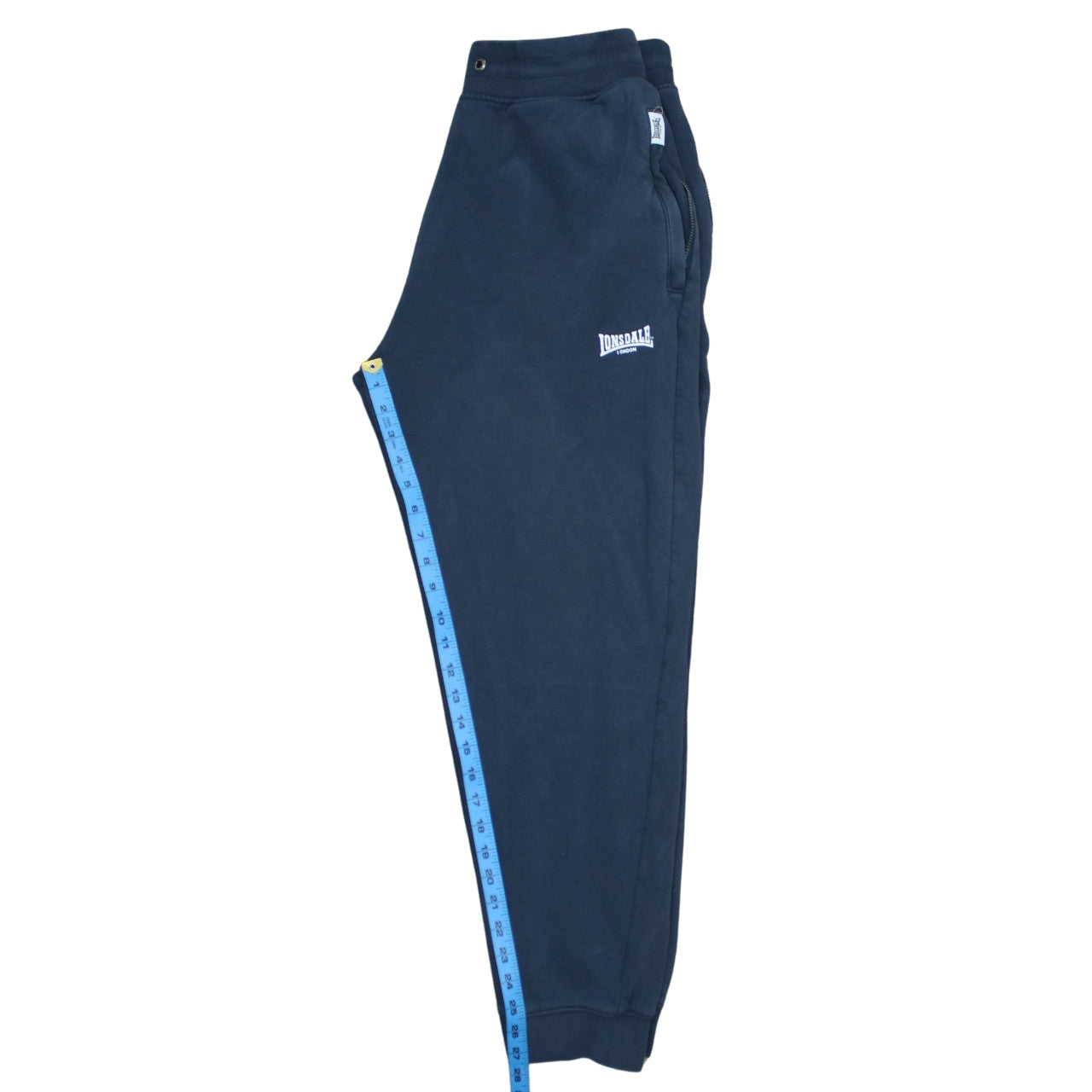 Lonsdale Men Blue Jogger Sweatpants L Regular Fit Fleece