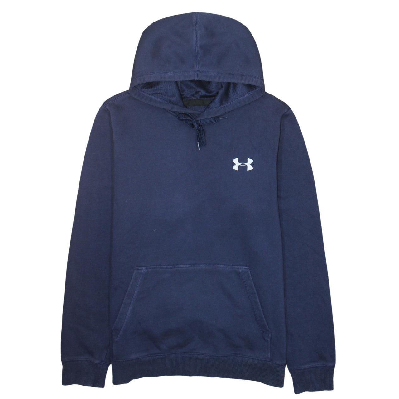 Under Armour Men's Navy Hoodie Large Pullover Fleece ColdGear