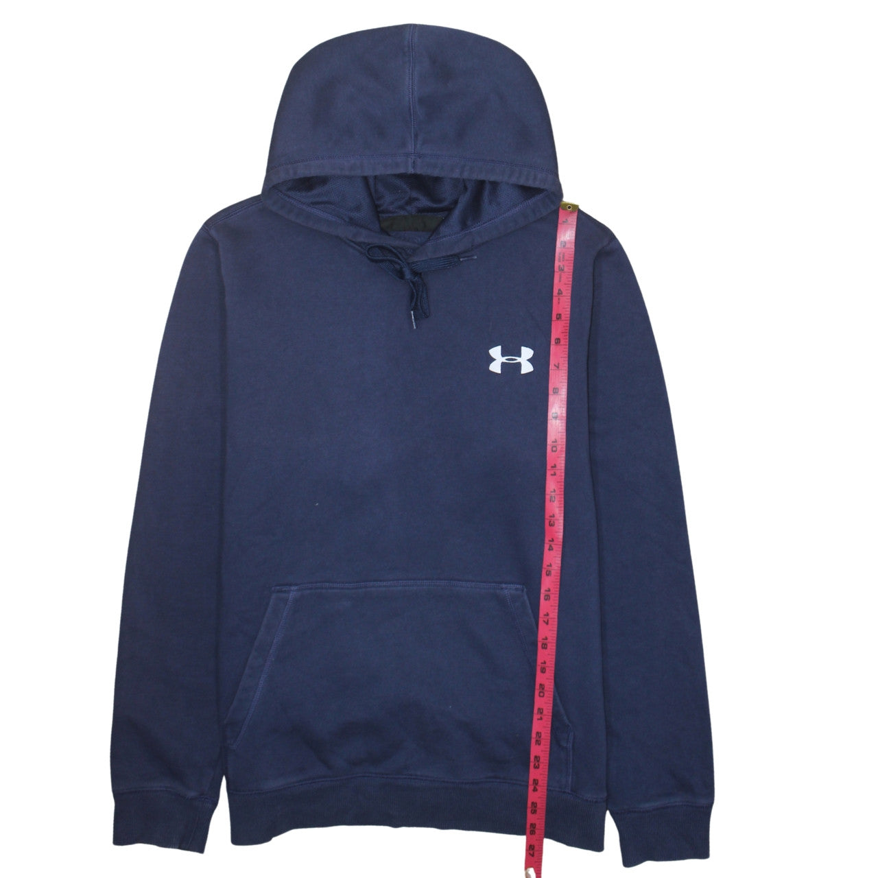 Under Armour Men's Navy Hoodie Large Pullover Fleece ColdGear