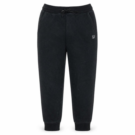 Front view of Fila Men's Black Jogger Sweatpants L Regular Fit Casual