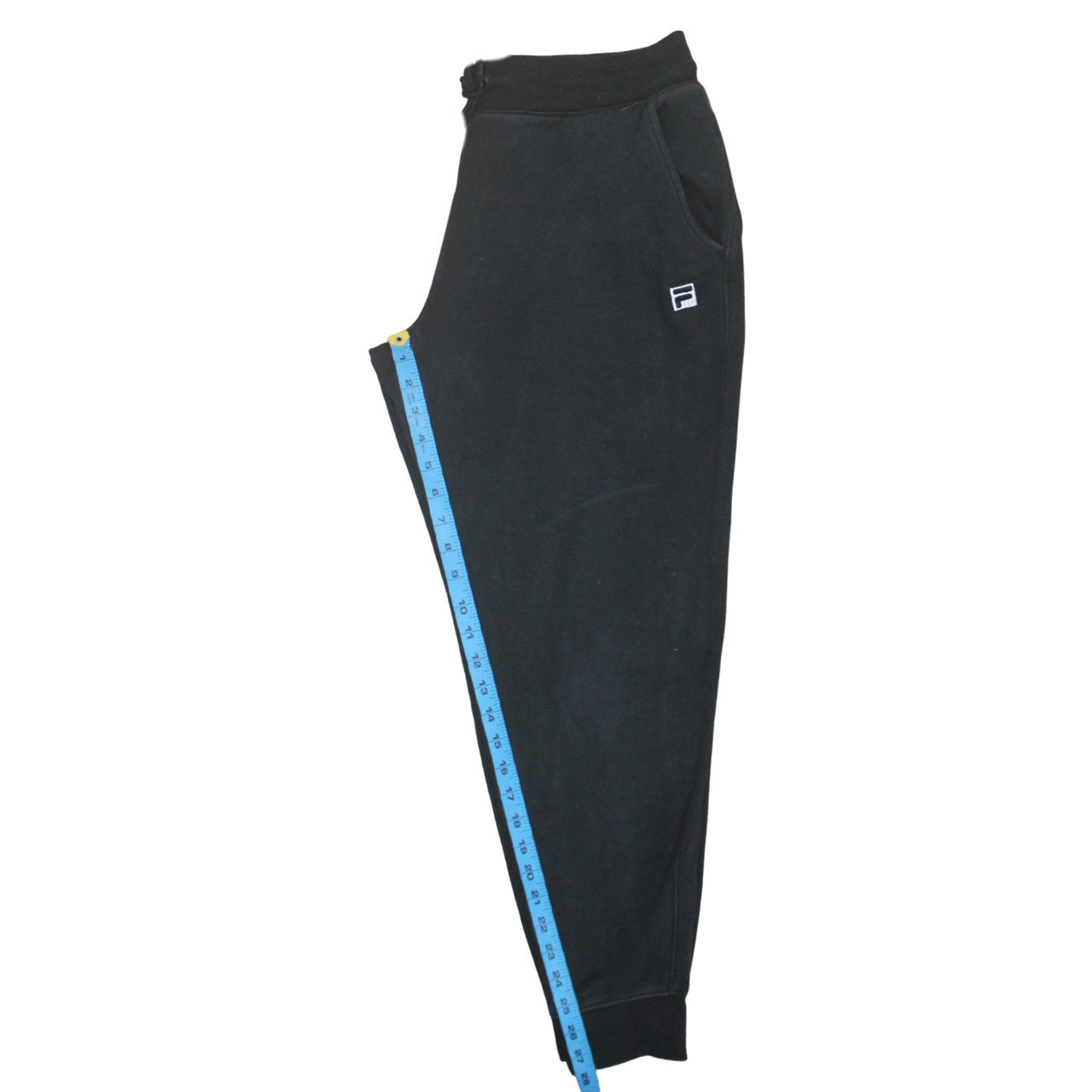 Fila Men's Black Jogger Sweatpants L Regular Fit Casual