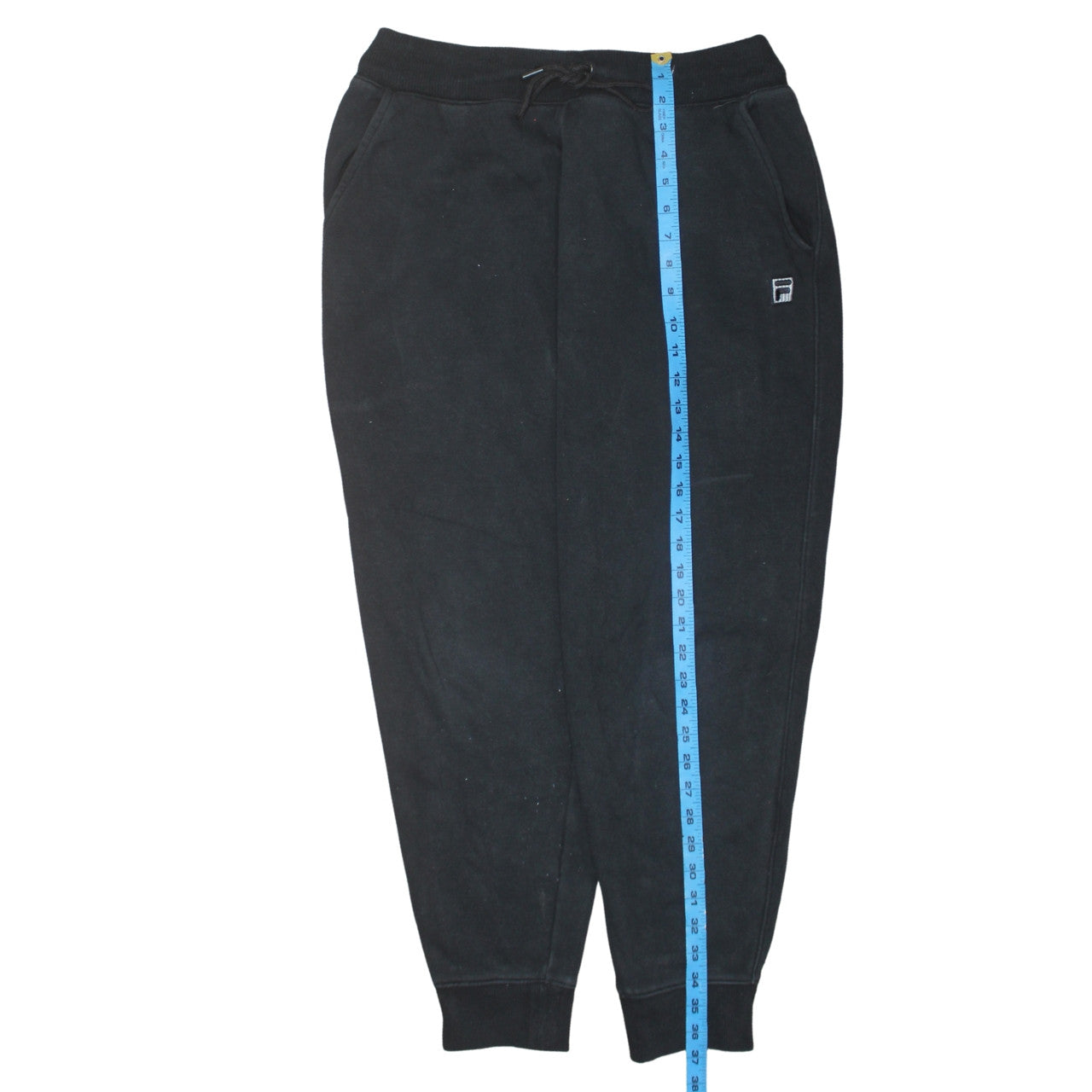 Fila Men's Black Jogger Sweatpants L Regular Fit Casual