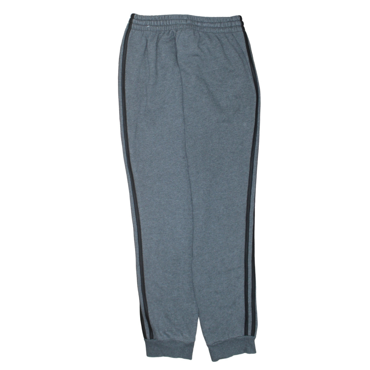 Adidas Men's Grey Jogger Sweatpants Small Elastic Waist Tapered Fit
