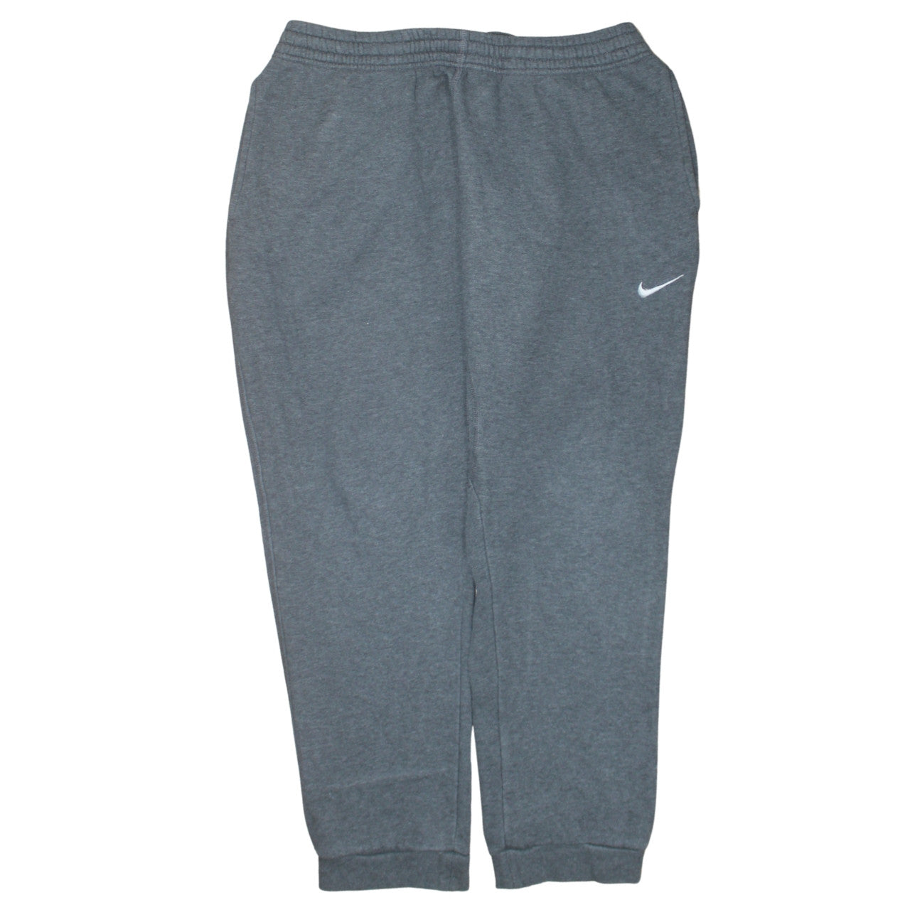 Nike Men Grey Regular Fit Fleece Sweatpants M