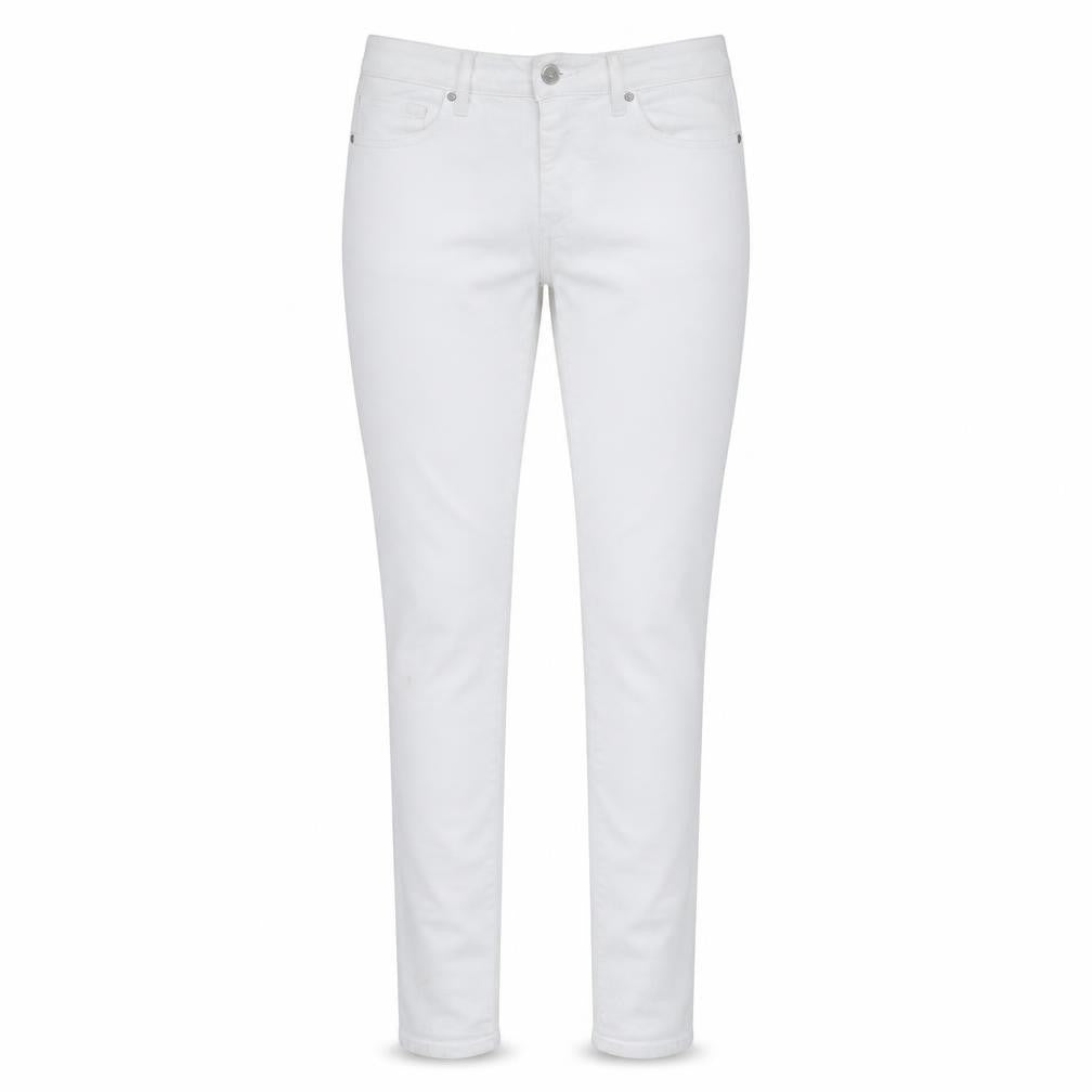 Levi's Women's White 711 Skinny Jeans Size 30 Mid Rise Denim