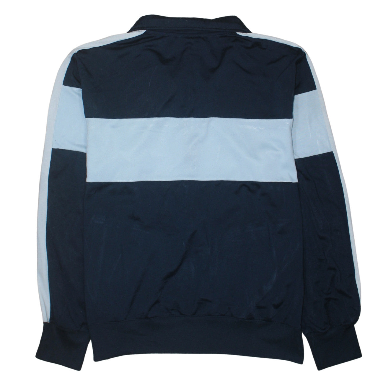 Nike Men's Blue Full Zip Sweatshirt Large Polyester Athletic Top
