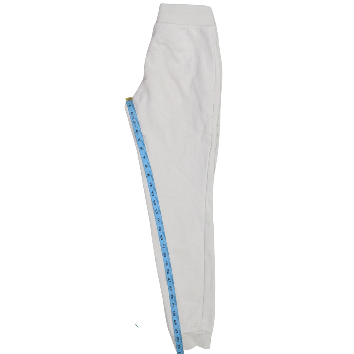 Adidas Womens White XS Joggers Fleece Cotton Blend Sweatpants