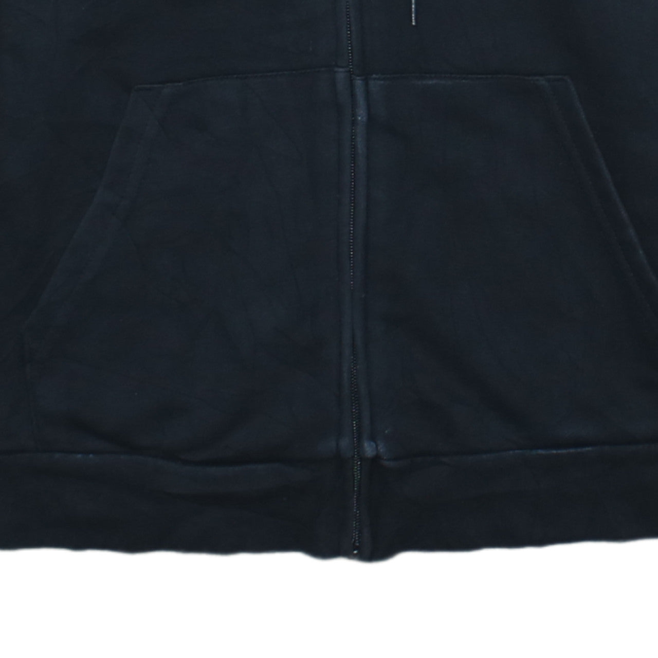 Adidas Womens Black Full Zip Hoodie Size M Classic 3-Stripes Hooded Sweatshirt