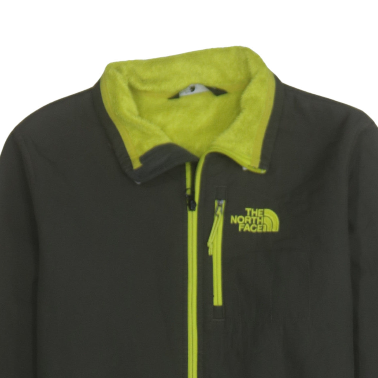 The North Face Men's Black Softshell Jacket Small Fleece Lined Zipped Pockets