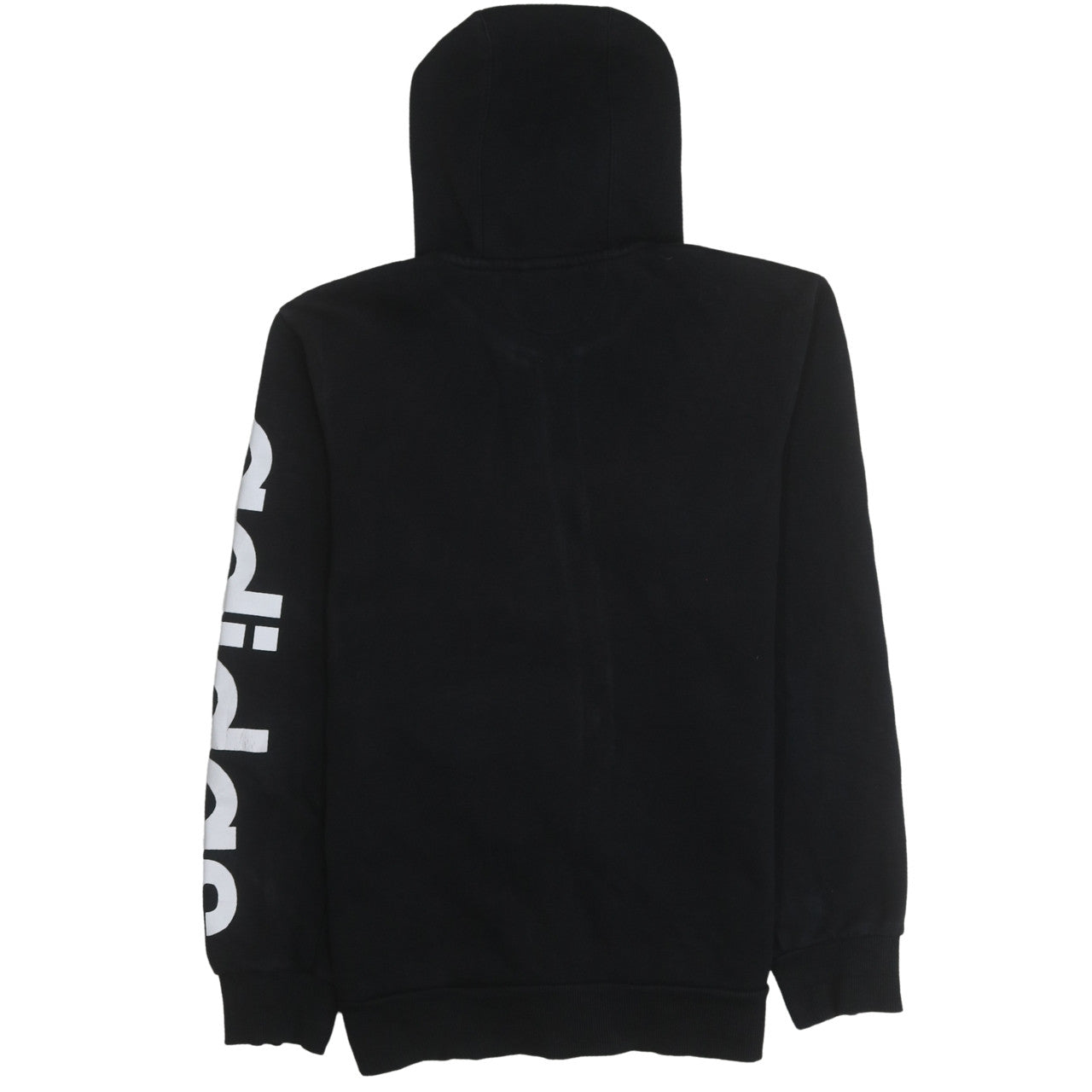 adidas Men's Black Full Zip Hoodie Medium Sports Essentials
