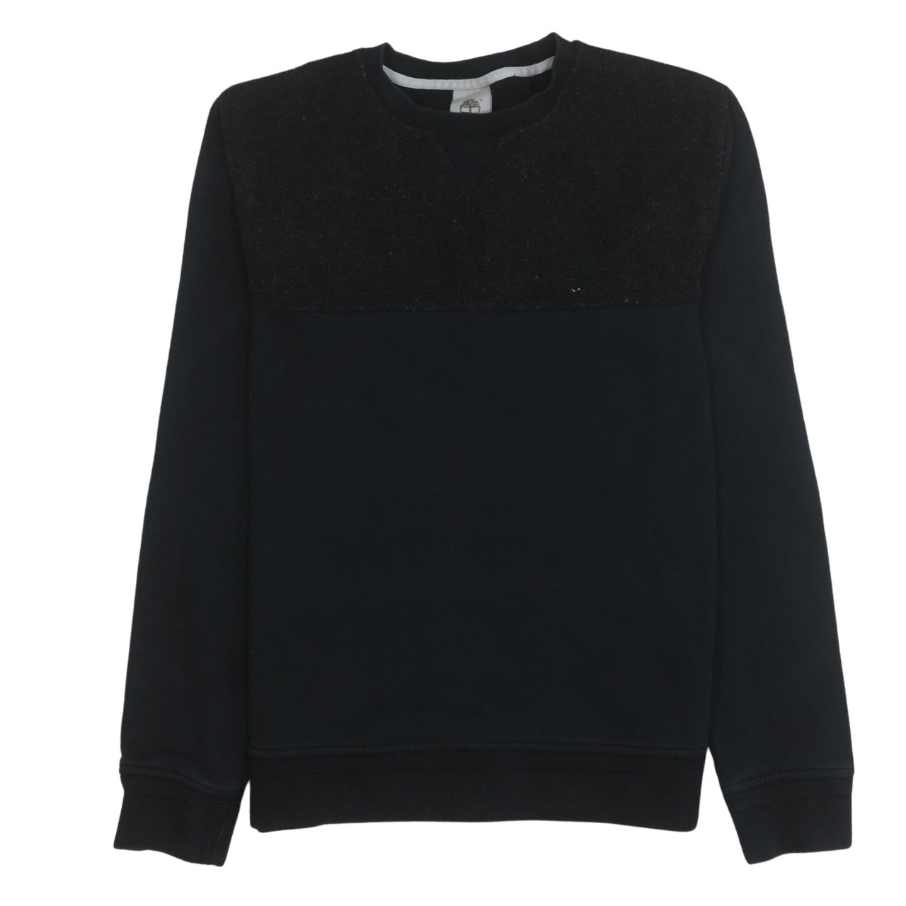 Timberland Men's Black Crew Neck Pullover Sweatshirt Size M
