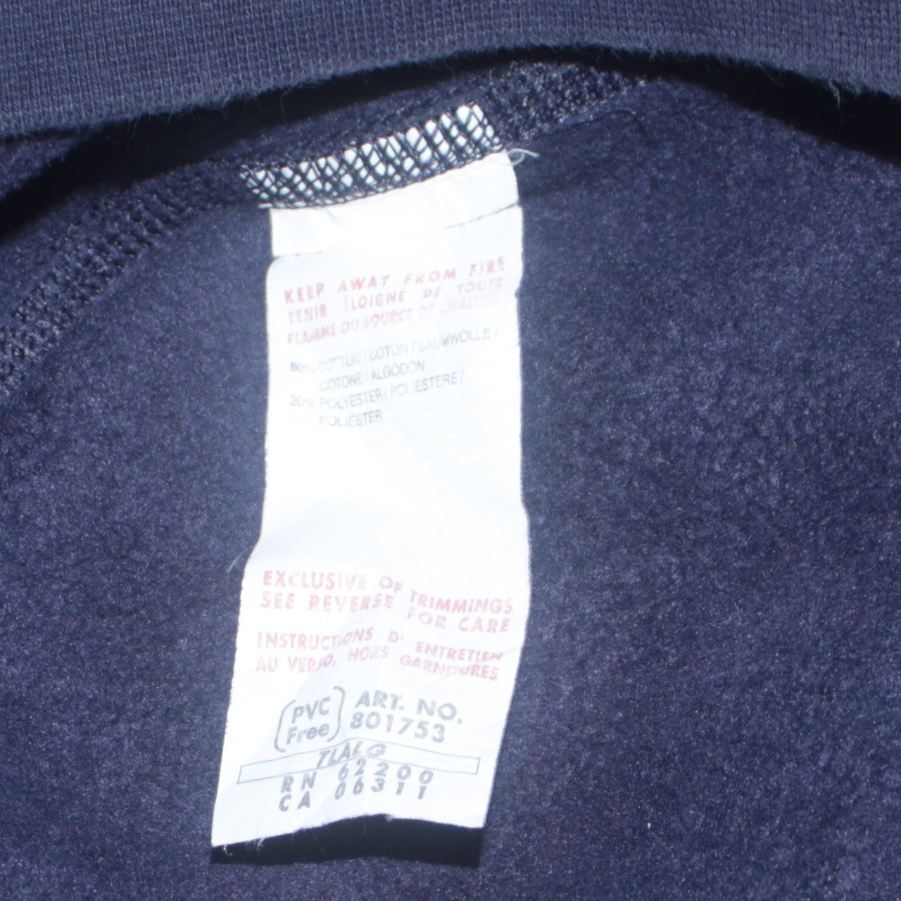 Puma Men's Blue Logo Pullover Sweatshirt Size L