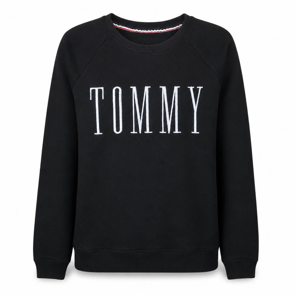 Tommy Hilfiger Women’s Black Small Pullover Sweatshirt