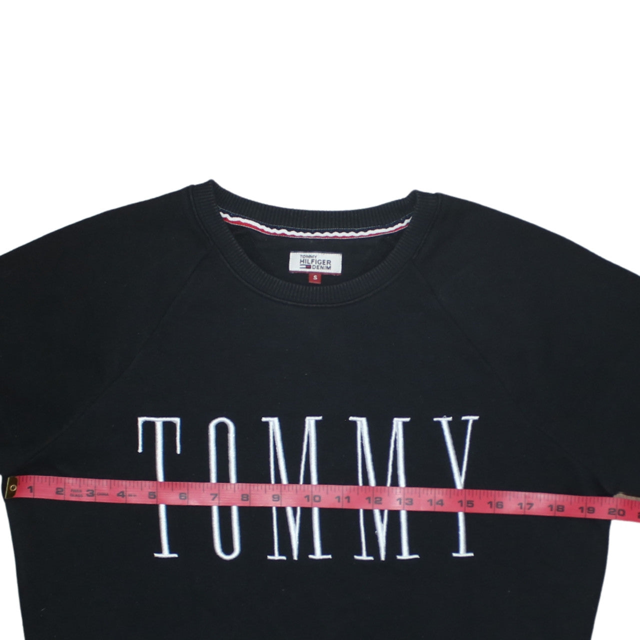 Tommy Hilfiger Women’s Black Small Pullover Sweatshirt
