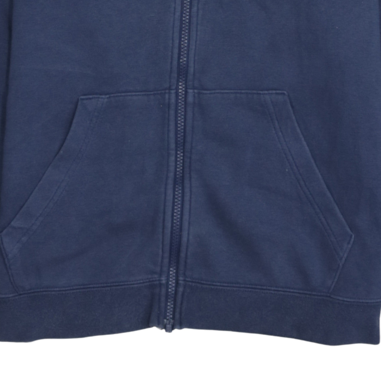 Nike Boys Blue Full Zip Hoodie XL 158-170cm Colourblock Cotton Blend