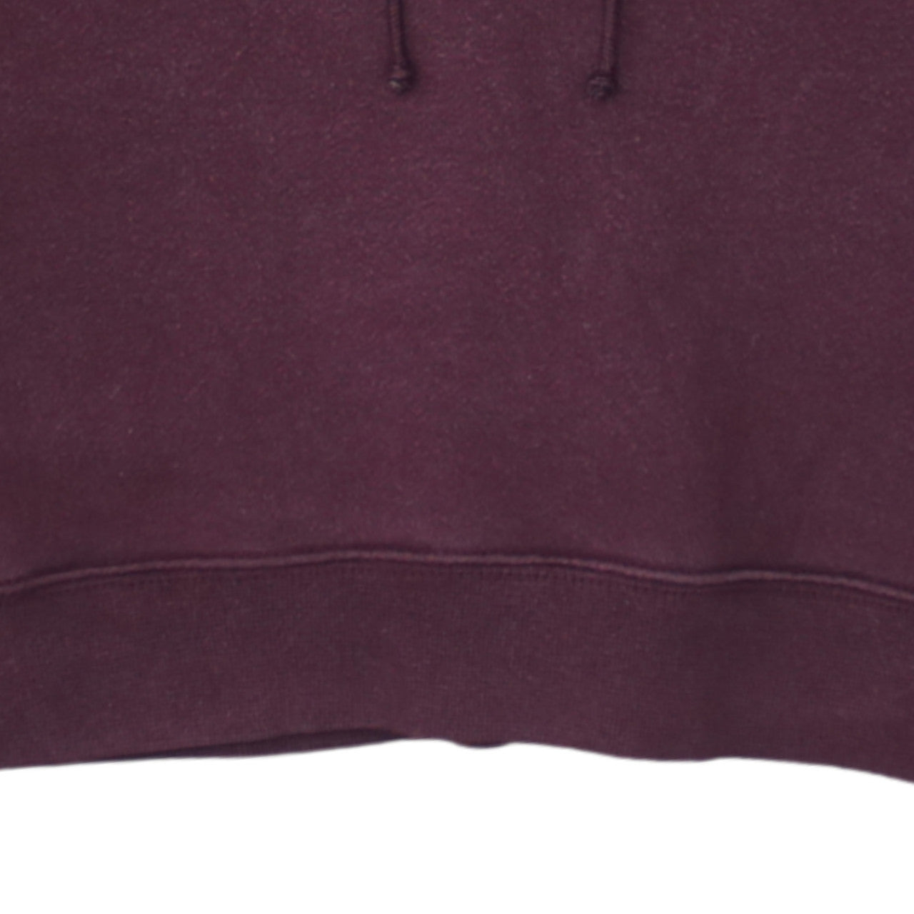 Adidas Womens Burgundy Hoodie Size 8 Cropped Pullover Hooded Sweatshirt