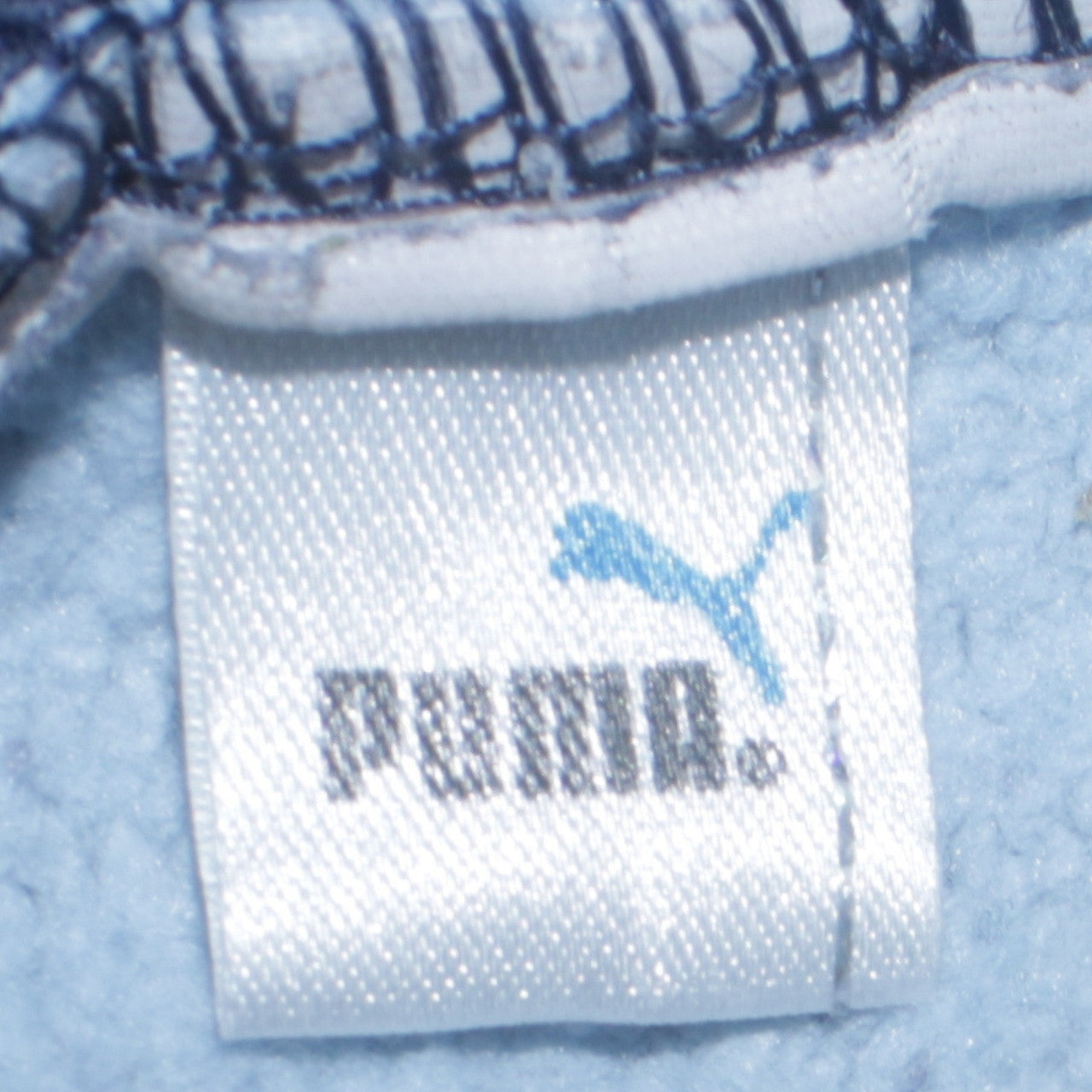 Puma Boys Blue Full Zip Sweatshirt Hoodie Size 12 Years Fleece Lined