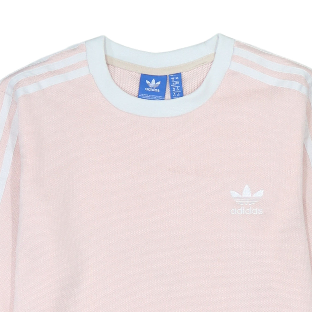 Adidas Women Pink Crew Neck Long Sleeve Pullover Sweatshirt UK 16