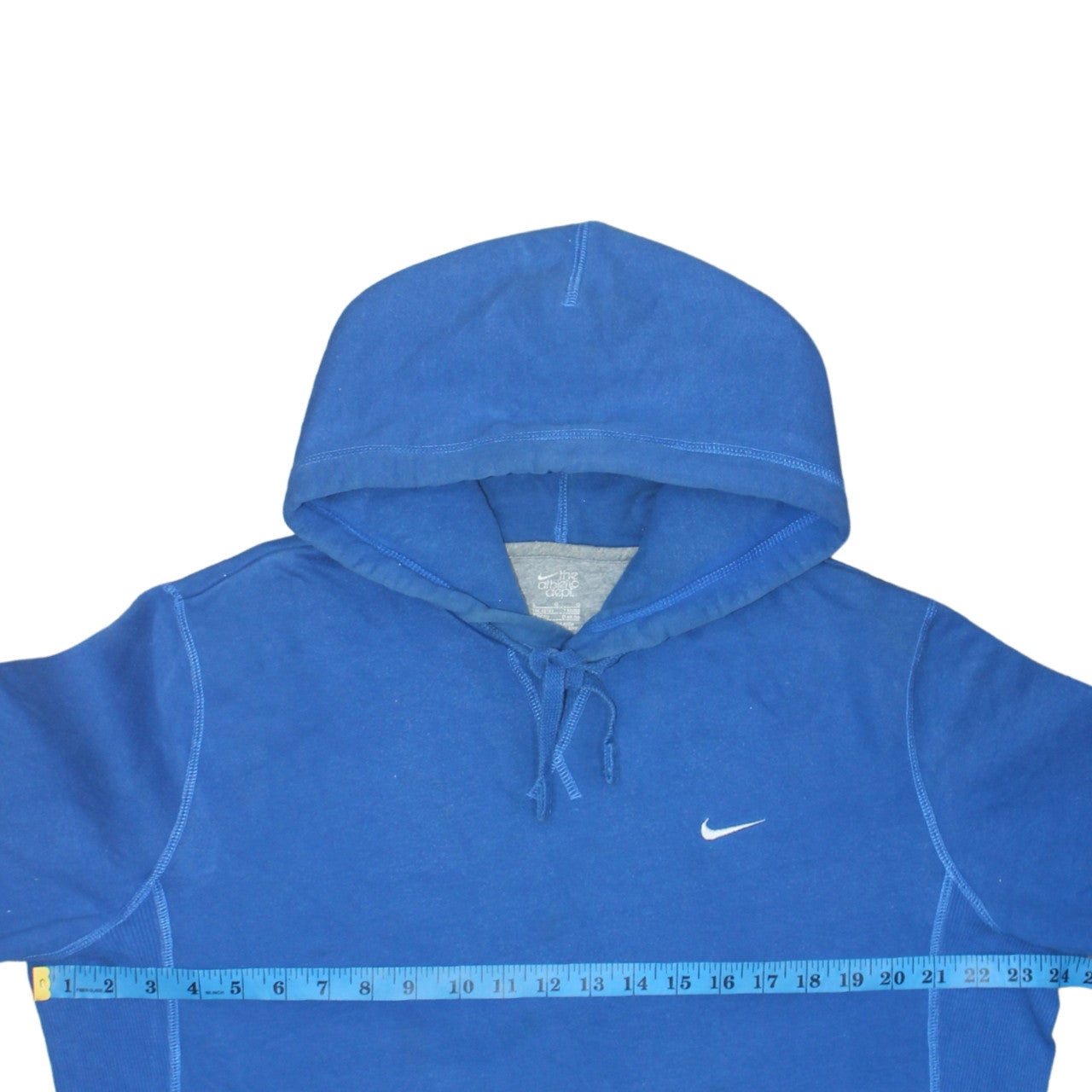 Nike Men's Blue Pullover Hoodie Size L Athletic Dept Logo