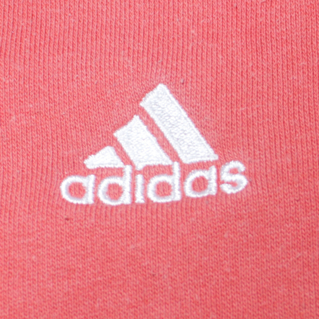 Adidas Boys Red Fleece Pullover Sweatshirt Size 140 Long Sleeve Logo Top
