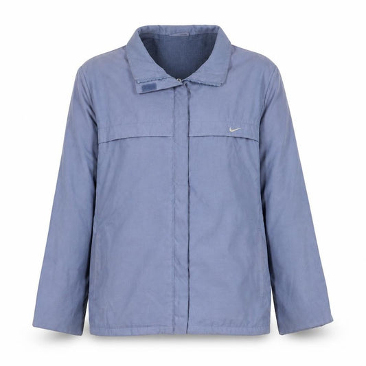 Nike Women's Blue L Full Zip Lined Sports Jacket